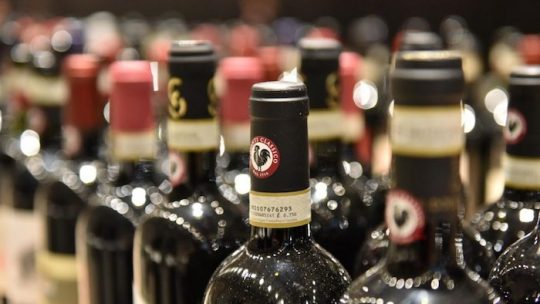 Bottiglie di Vino Chianti classico